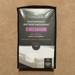 Bedgear Performance Mattress Protector Encasement Queen Stretchwick 3.0